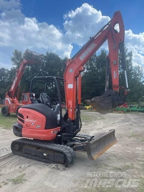 Kubota KX 040-40 Crawler excavators