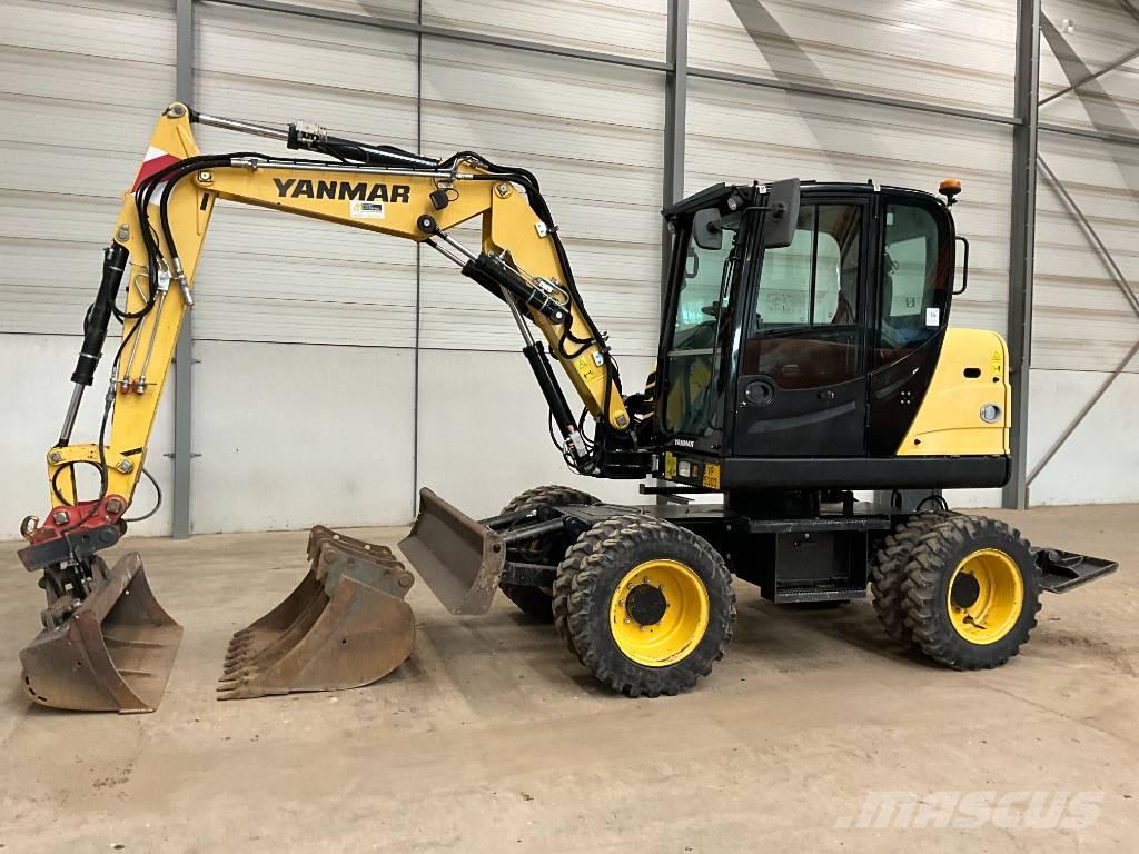 Yanmar B 75 W Wheeled excavators