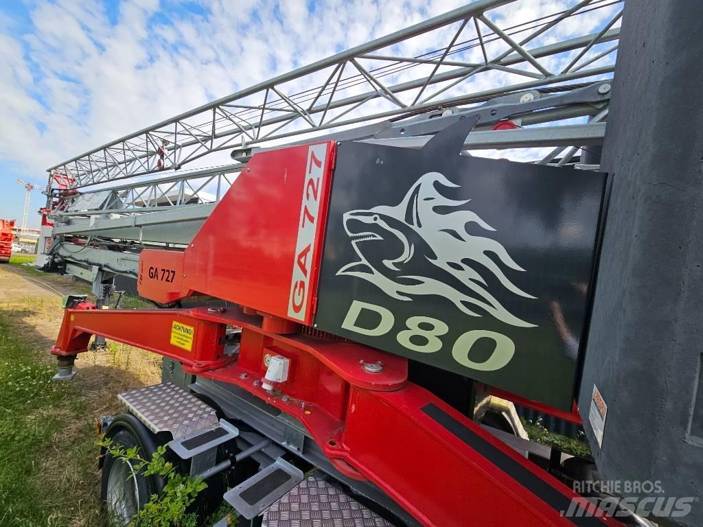 FB GRU GA 727 D80 Tower cranes
