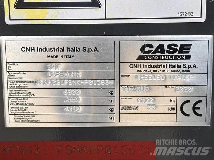 CASE 321F Wheel loaders