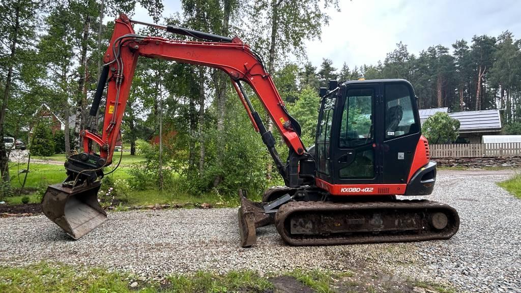 Kubota KX 080-4 CX Mini excavators  7t - 12t