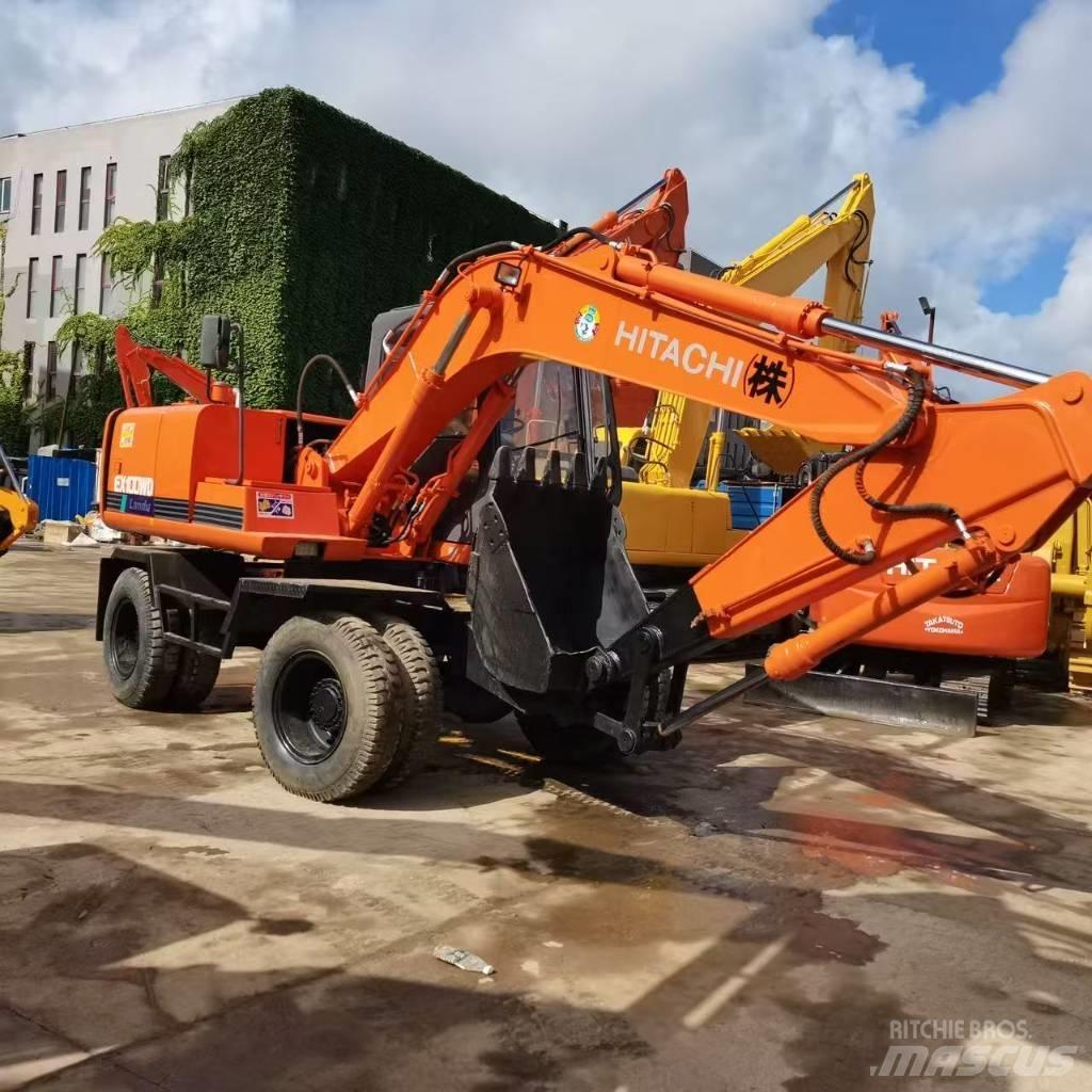 Hitachi EX 100 W D Wheeled excavators