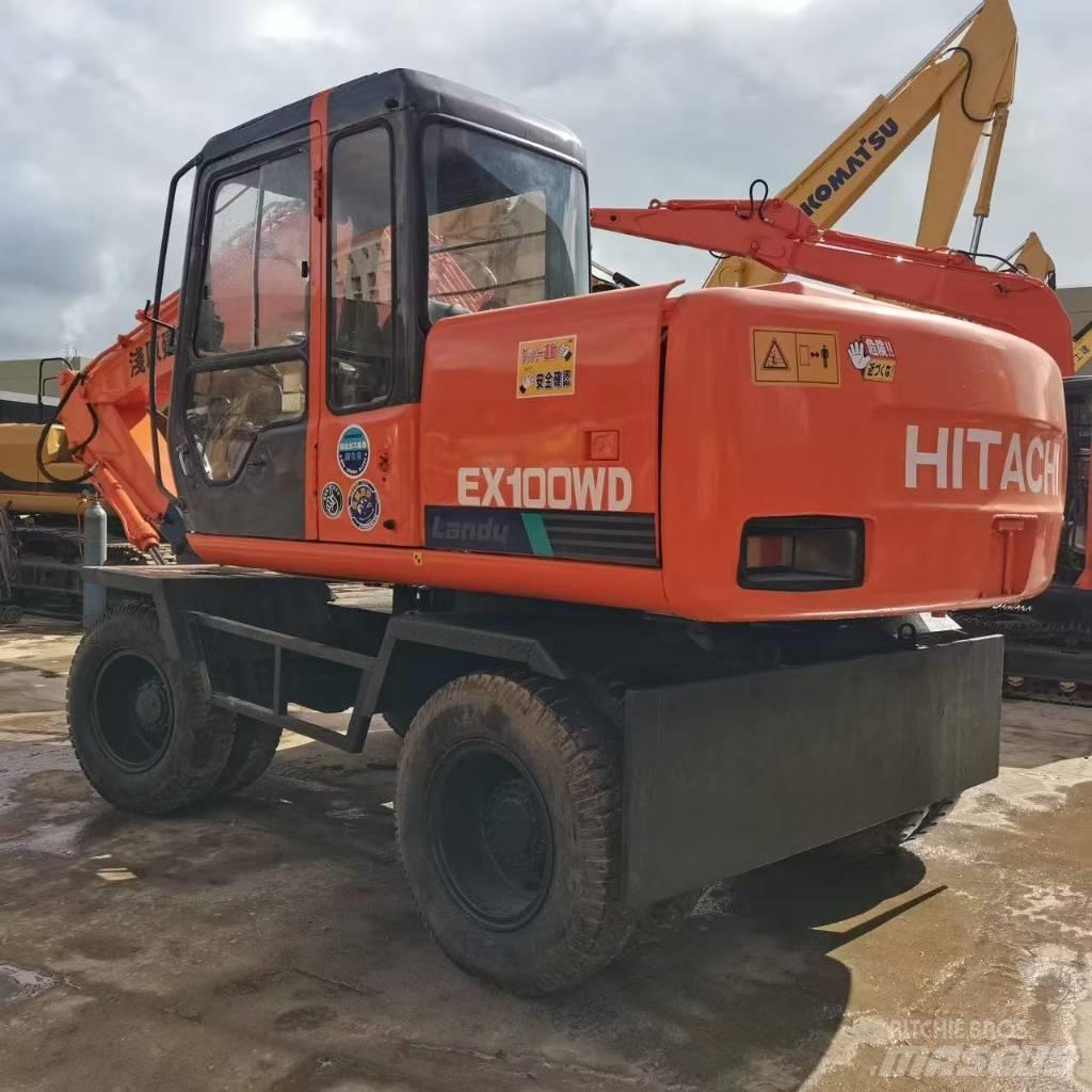 Hitachi EX 100 W D Wheeled excavators