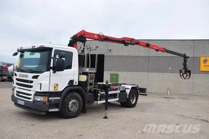 Scania P280 Beavertail Flatbed / winch trucks