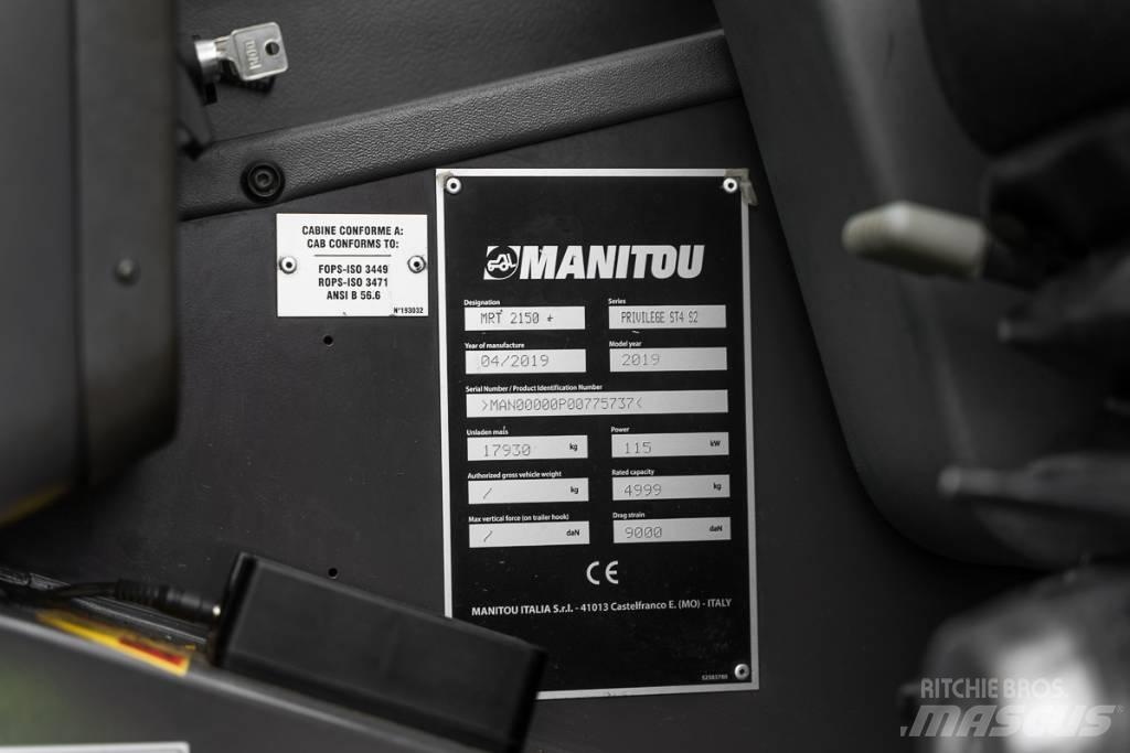 Manitou MRT 2150 Telescopic handlers