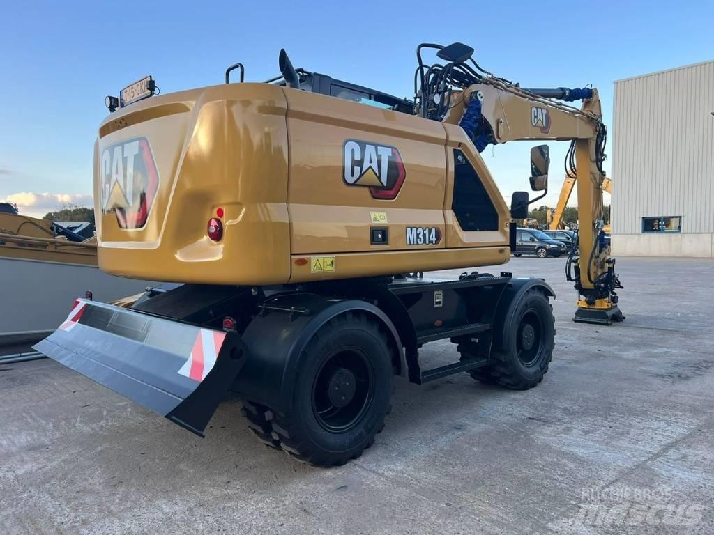 CAT M314 Wheeled excavators