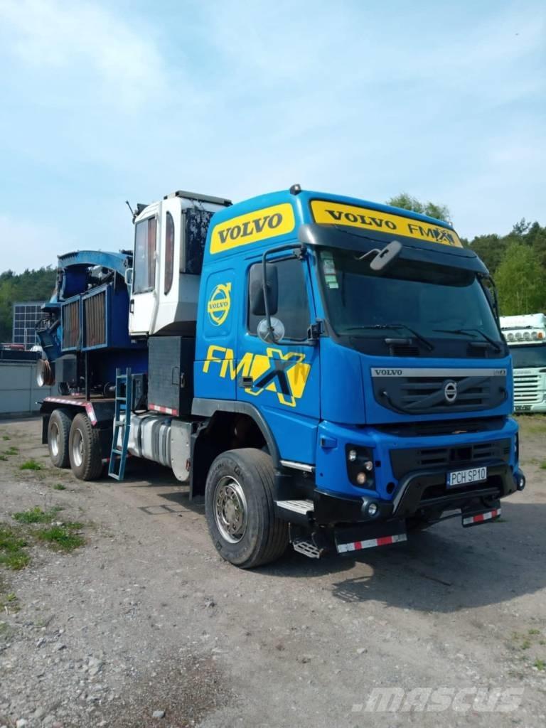 Bruks 806ST Wood chippers