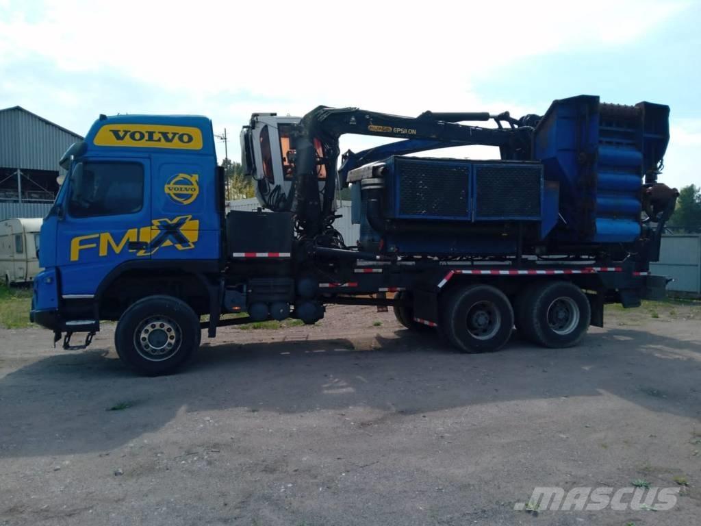 Bruks 806ST Wood chippers