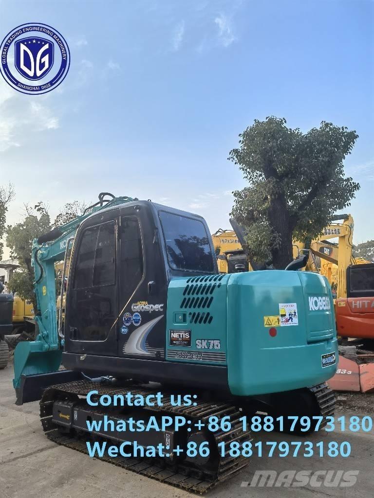 Kobelco SK75-8 Crawler excavators