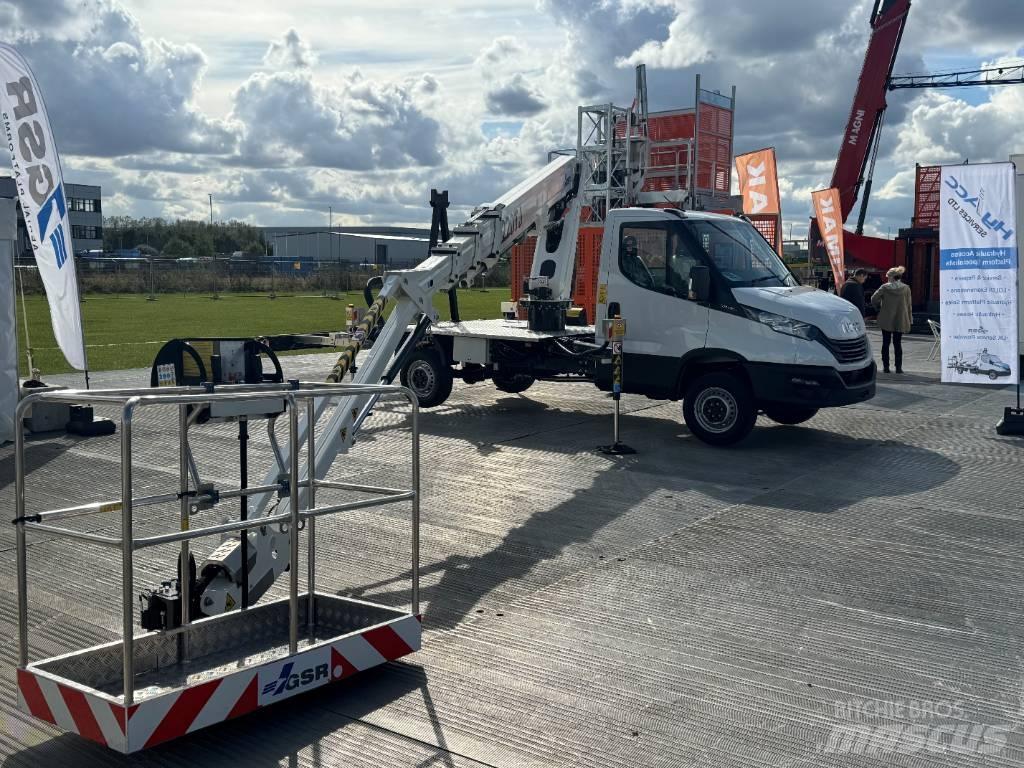 GSR B220TJ Truck mounted platforms