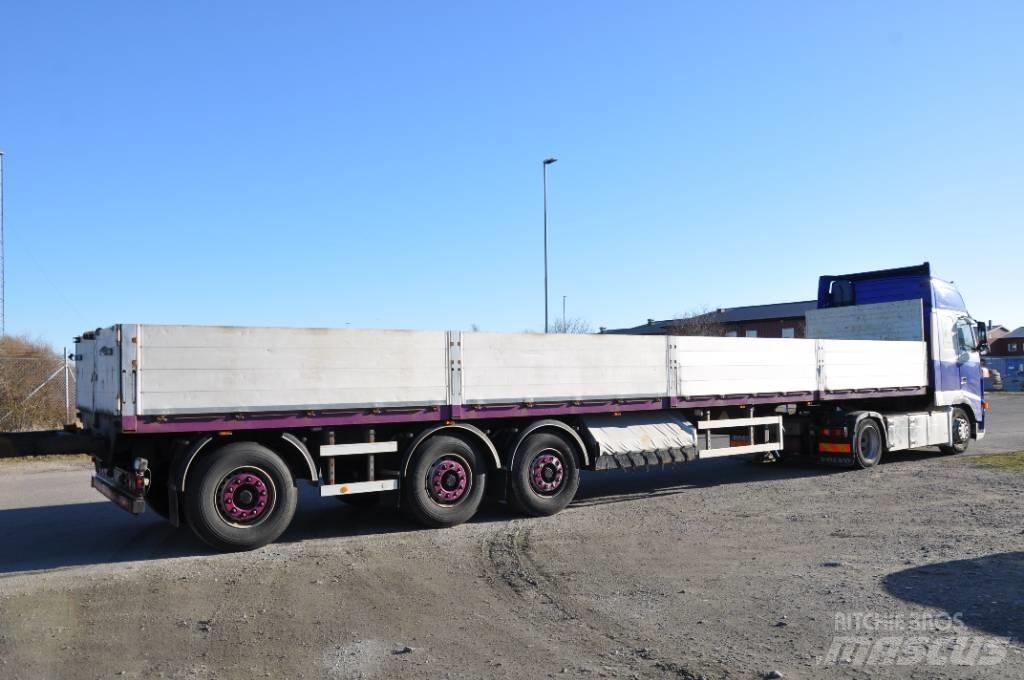 HRD NTS Flatbed/Dropside semi-trailers