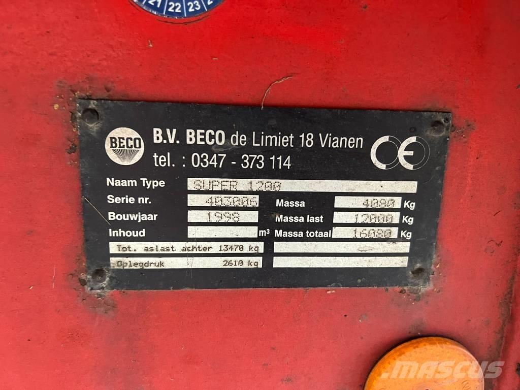 Beco Super 1200 Tipper trucks