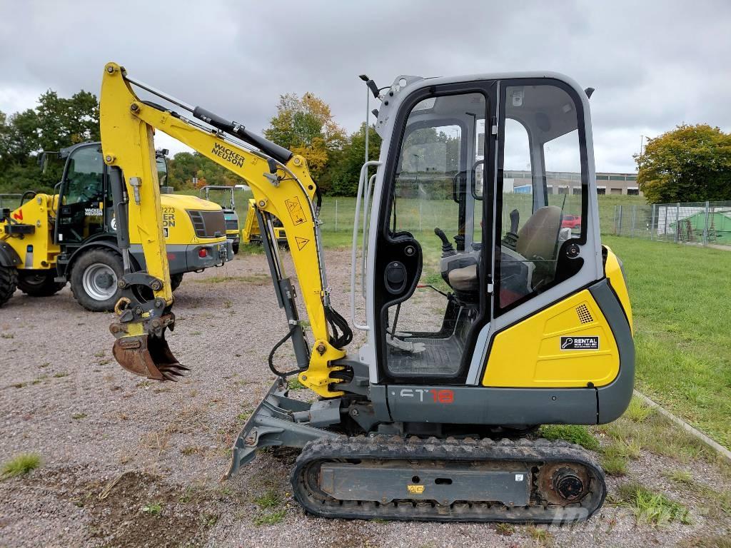 Wacker Neuson ET18 Crawler excavators