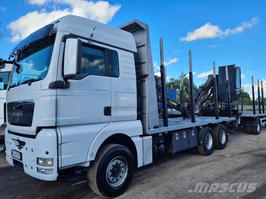 MAN TGX 33.580 Truck mounted cranes