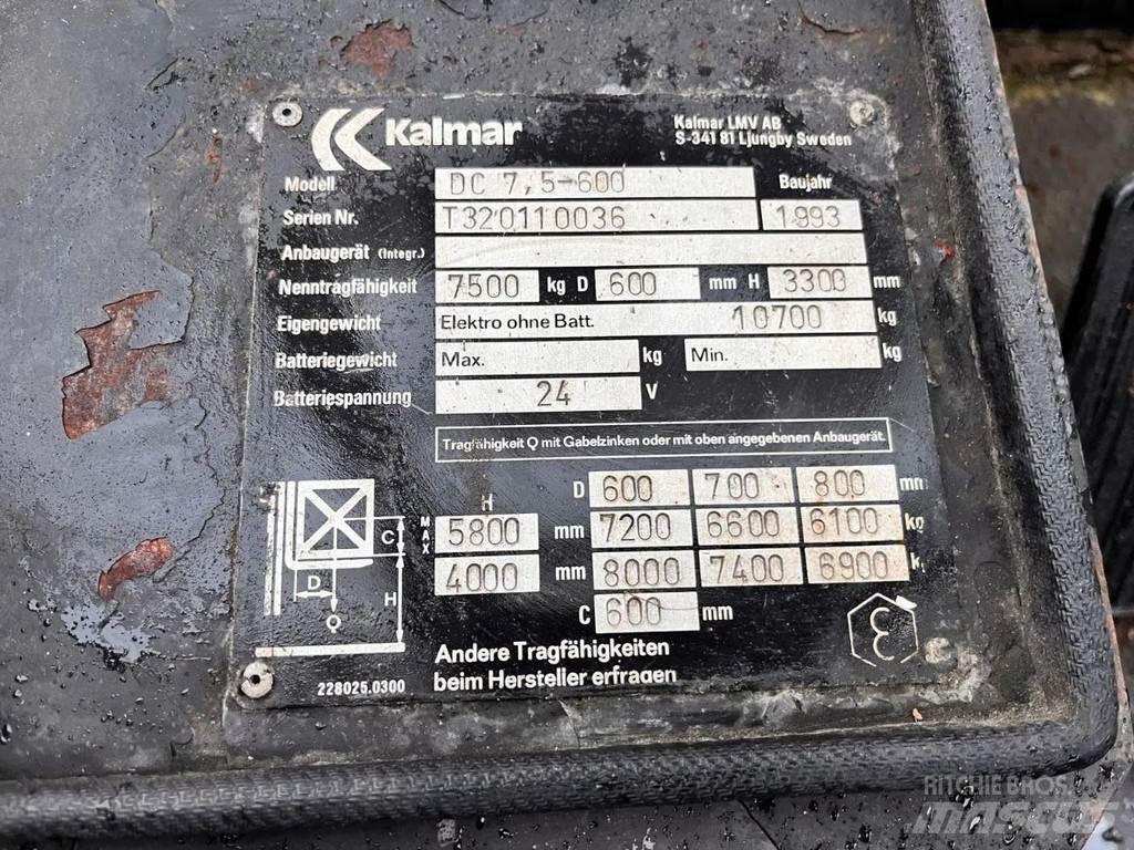 Kalmar DC7,5- 600 LPG trucks