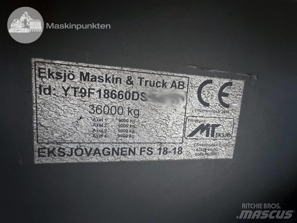  Eksjövagnen FS 18-18 Wood chip trailers