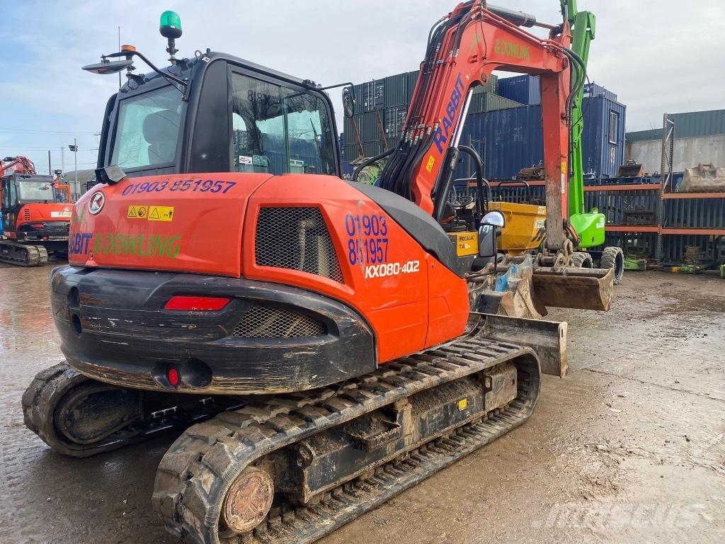 Kubota KX 080-4 Mini excavators  7t - 12t