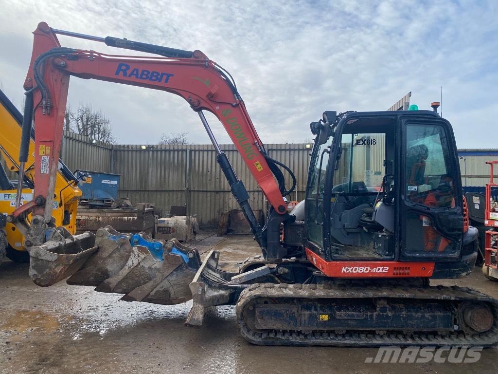 Kubota KX 080-4 Mini excavators  7t - 12t