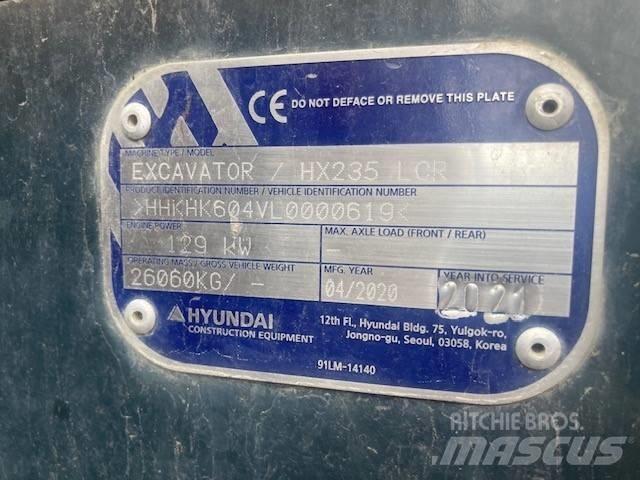 Hyundai HX 235 LCRD Crawler excavators