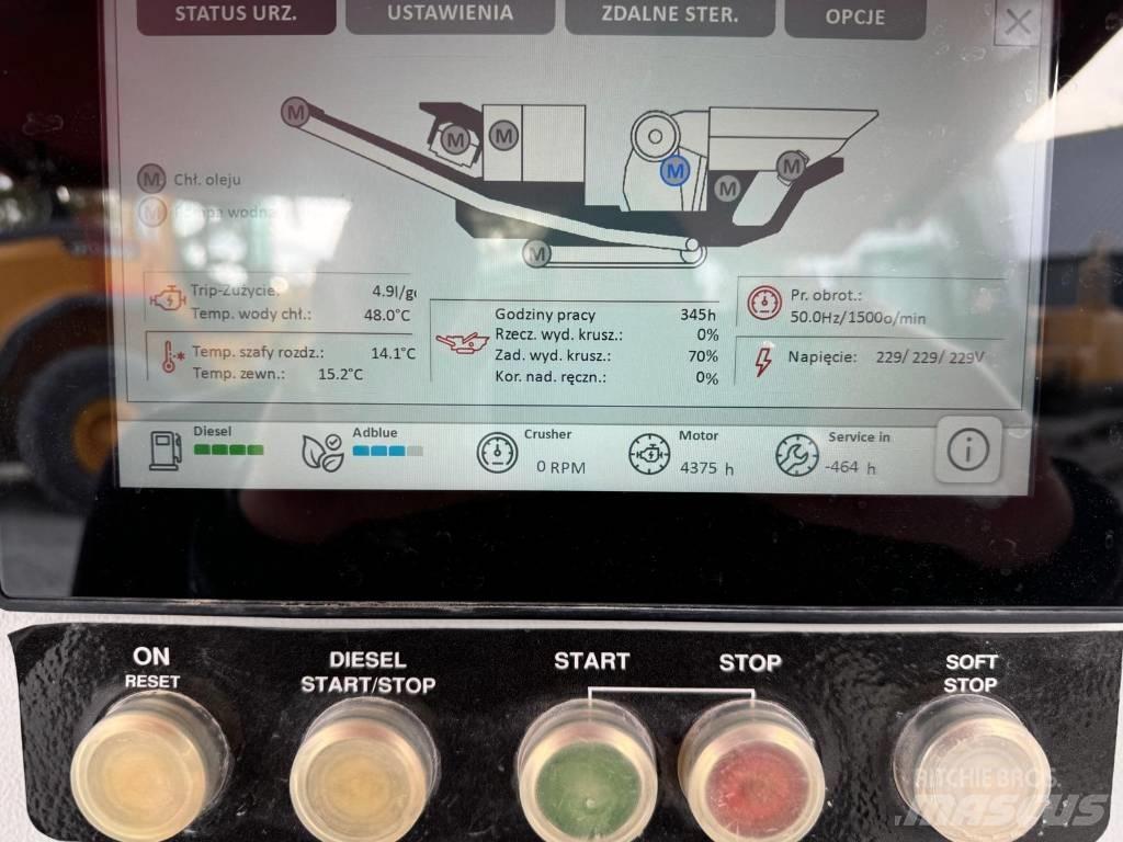 SBM Jawmax 400 Mobile crushers