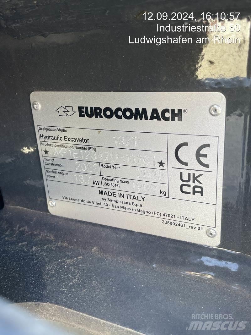 Eurocomach 19ZT Mini excavators < 7t (Mini diggers)