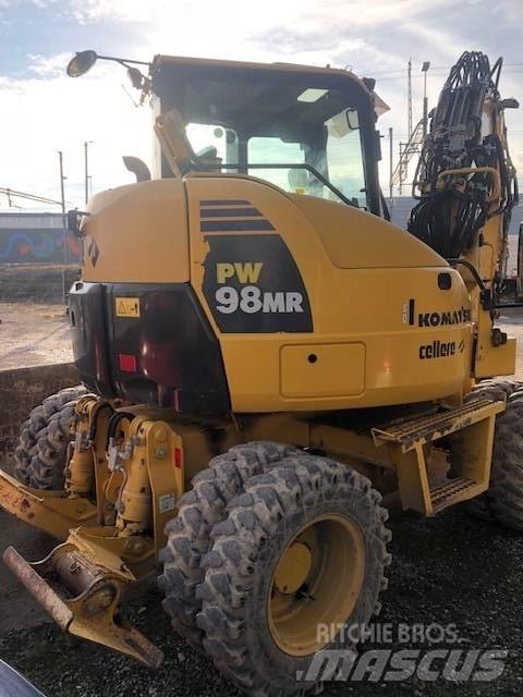 Komatsu PW 98 MR Wheeled excavators