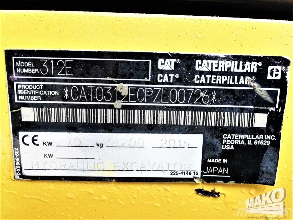 CAT 312 E Crawler excavators