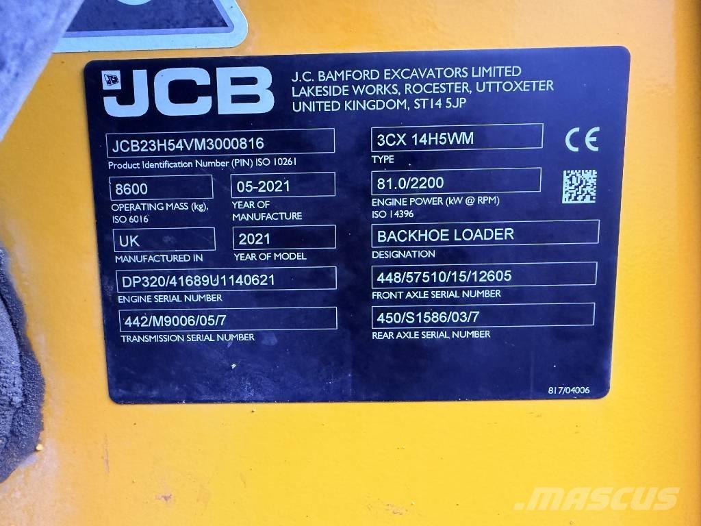 JCB 3 CX Backhoe