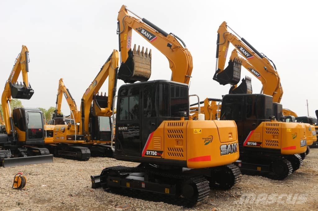 Sany sy75 Crawler excavators