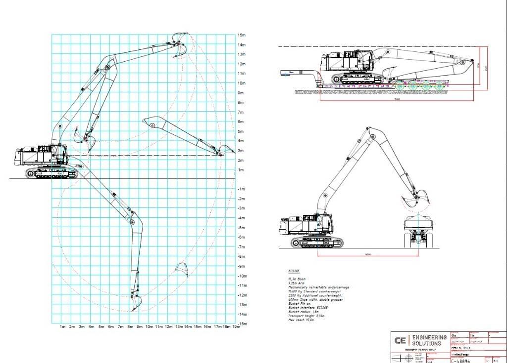 Volvo EC 530 EL Long reach excavators