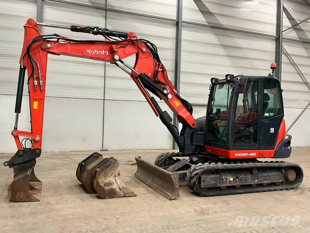 Kubota KX 080-4 A 2 Mini excavators  7t - 12t