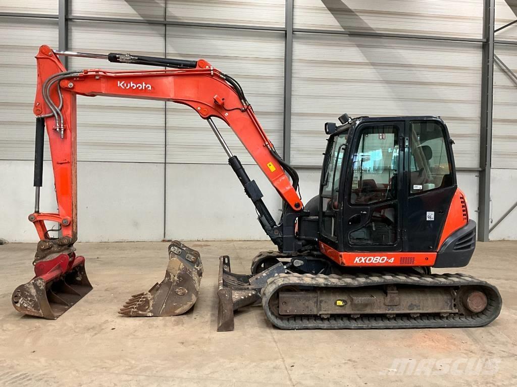 Kubota KX 080-4 Mini excavators  7t - 12t