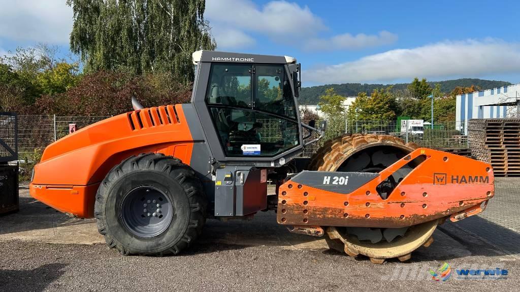 Hamm H20 i P Single drum rollers