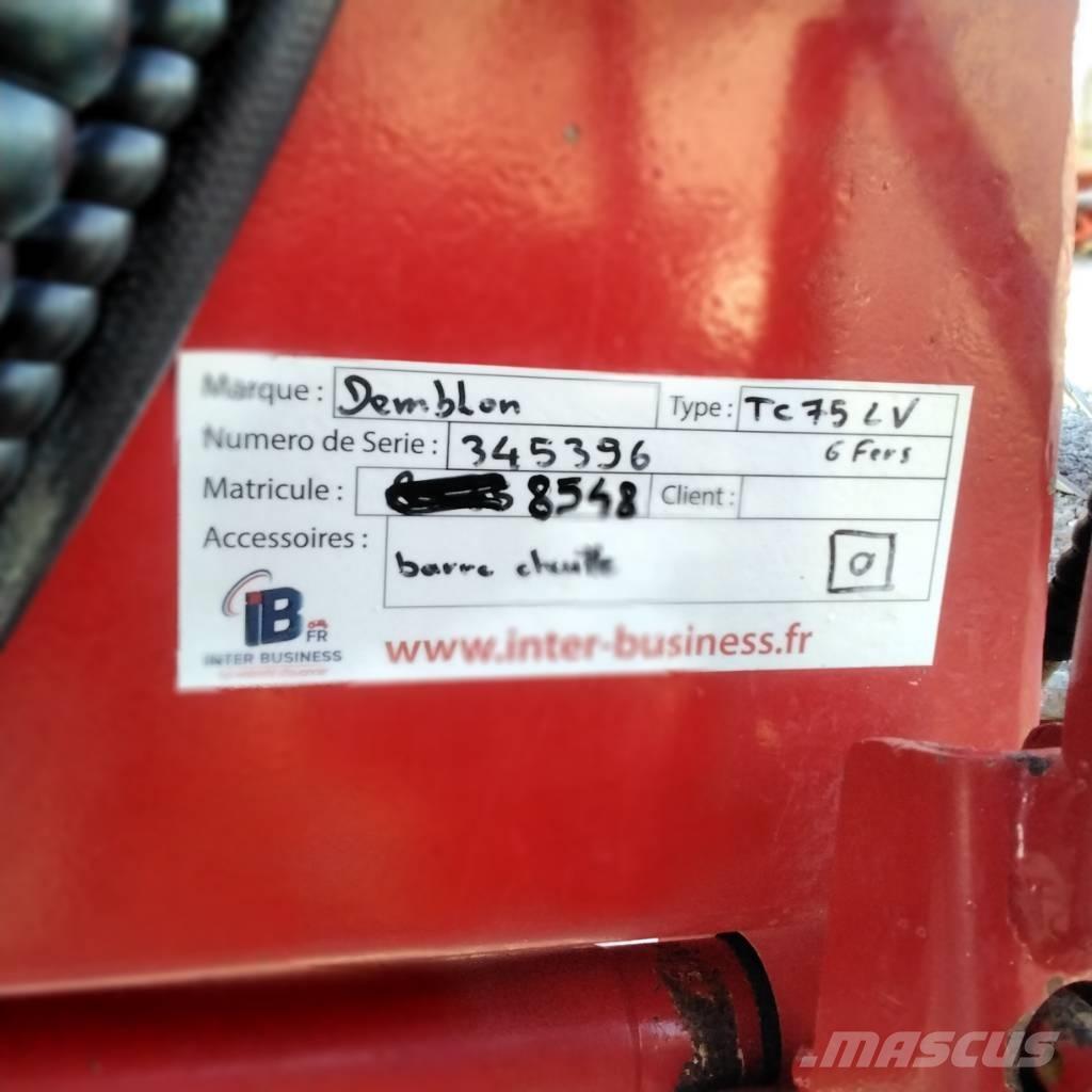 Demblon TC 75 LV Reversible ploughs