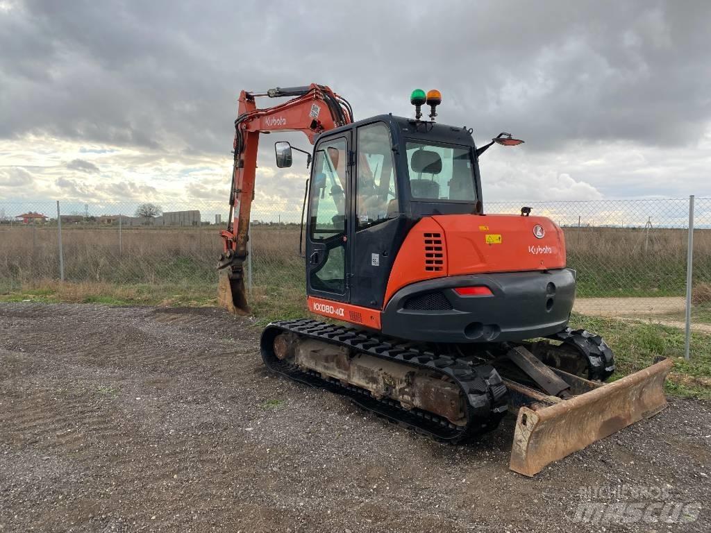 Kubota KX 080-4 Mini excavators  7t - 12t