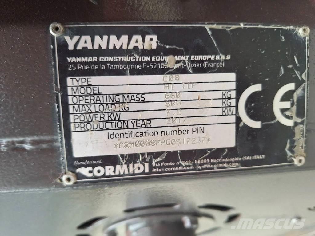 Yanmar C08 Site dumpers