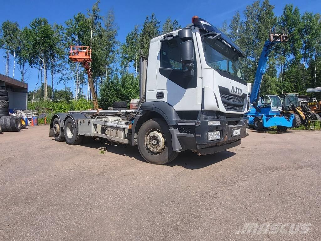 Iveco Stralis-360 Beavertail Flatbed / winch trucks