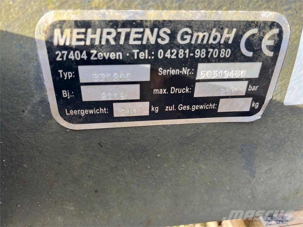 Weidemann BP 1200 Other livestock machinery and accessories