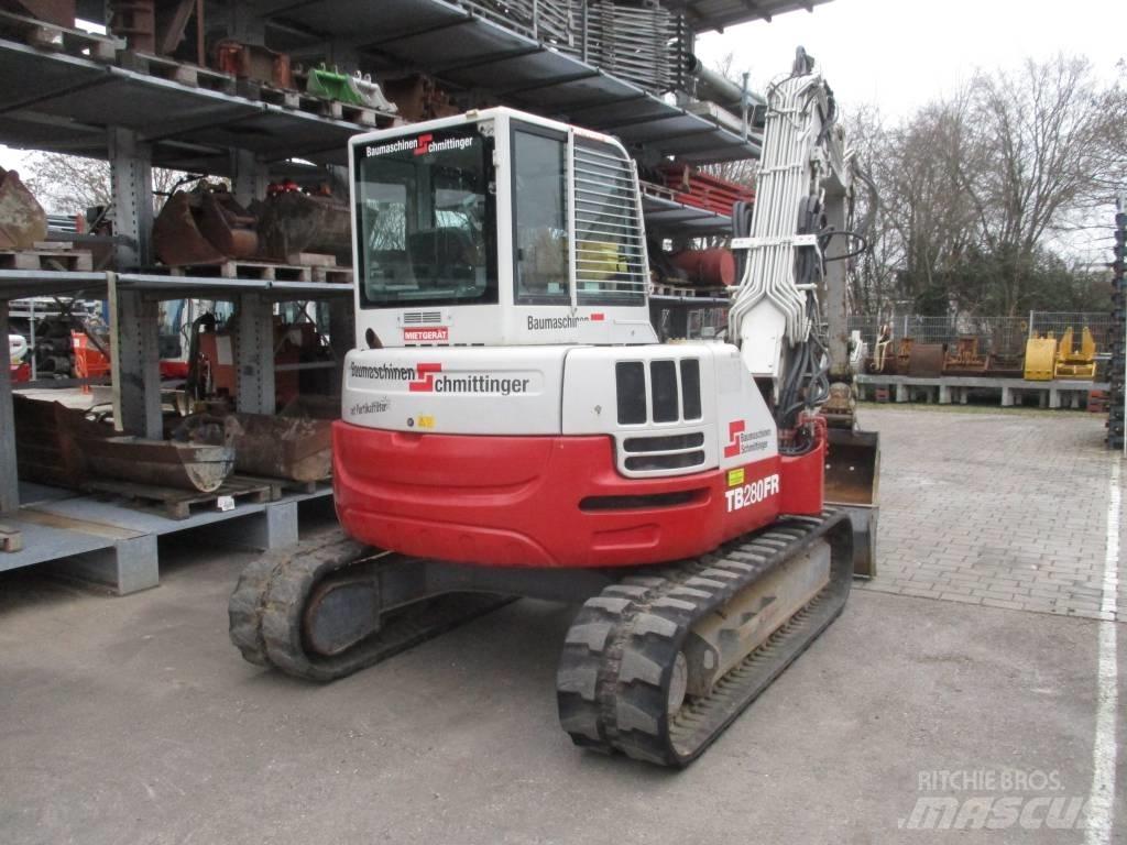 Takeuchi TB 280 FR Mini excavators  7t - 12t