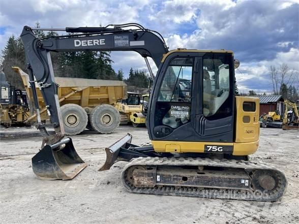 John Deere 75G Crawler excavators