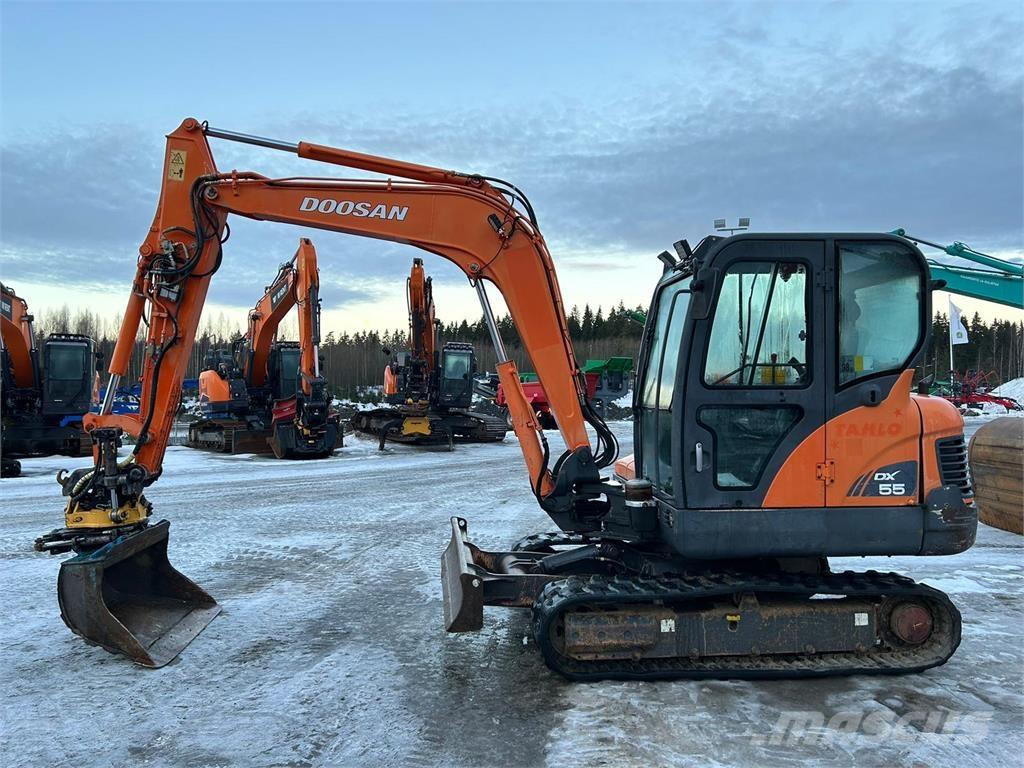 Doosan dx55 Mini excavators < 7t (Mini diggers)