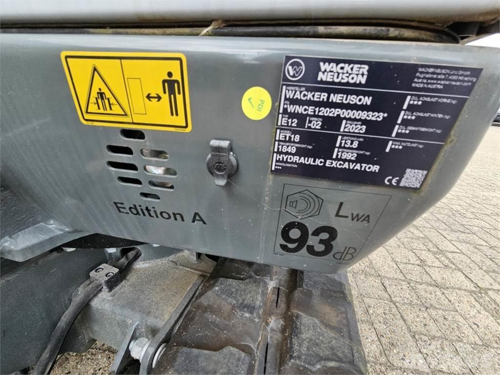 Wacker ET 18 Mini excavators < 7t (Mini diggers)