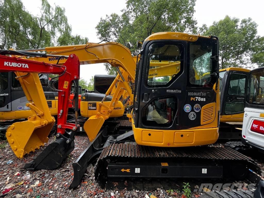 Komatsu PC 78 US Mini excavators  7t - 12t