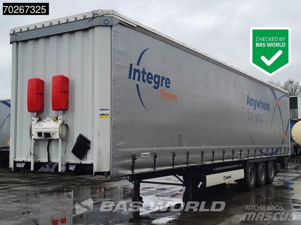Krone SD 3 axles Curtain sider semi-trailers