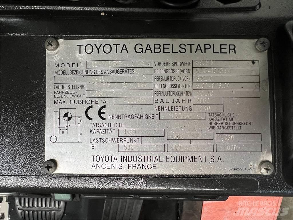 Toyota 02-7FDF15 Diesel trucks