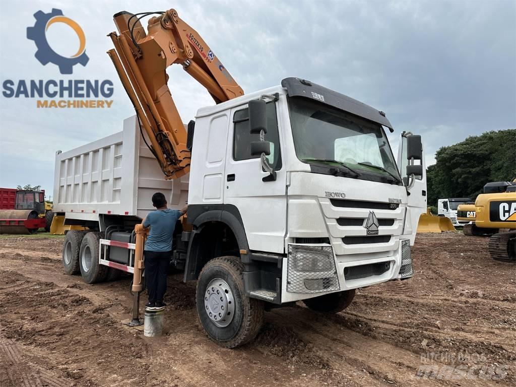 Howo 371 Truck mounted cranes