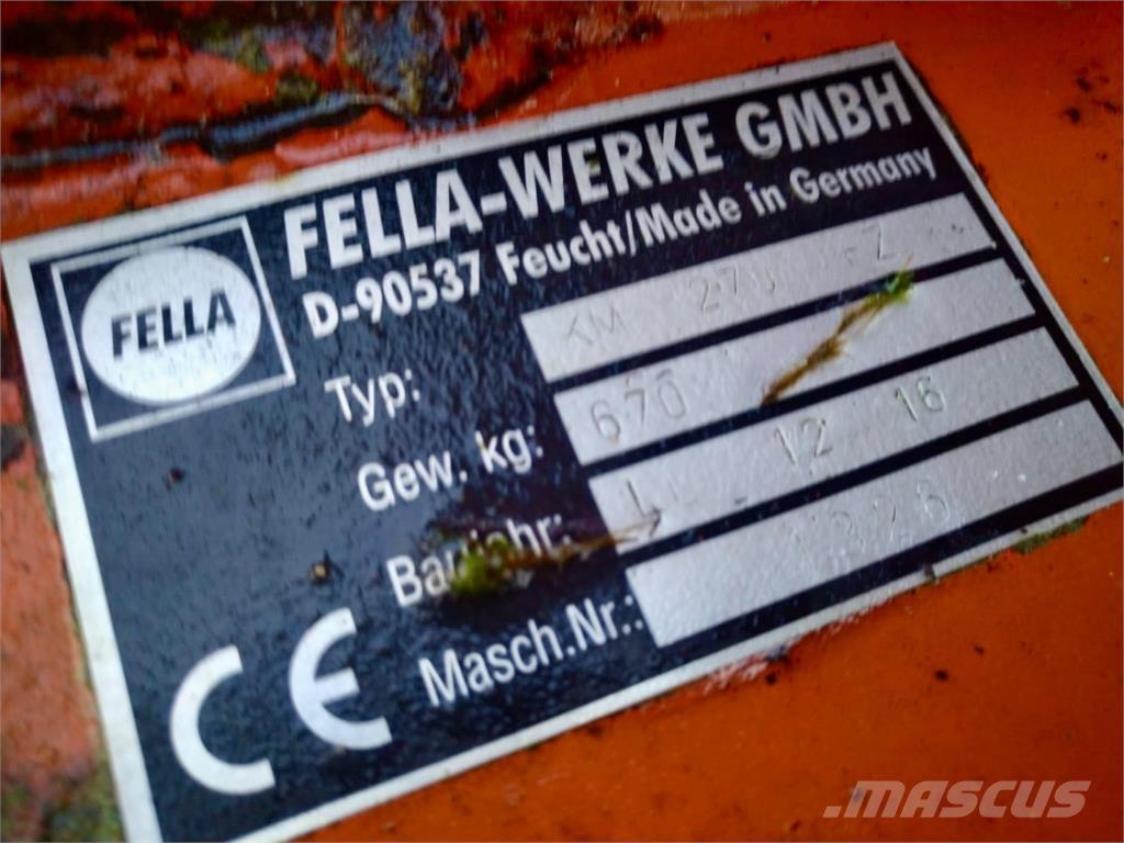 Fella KM 270 FZ Mower-conditioners