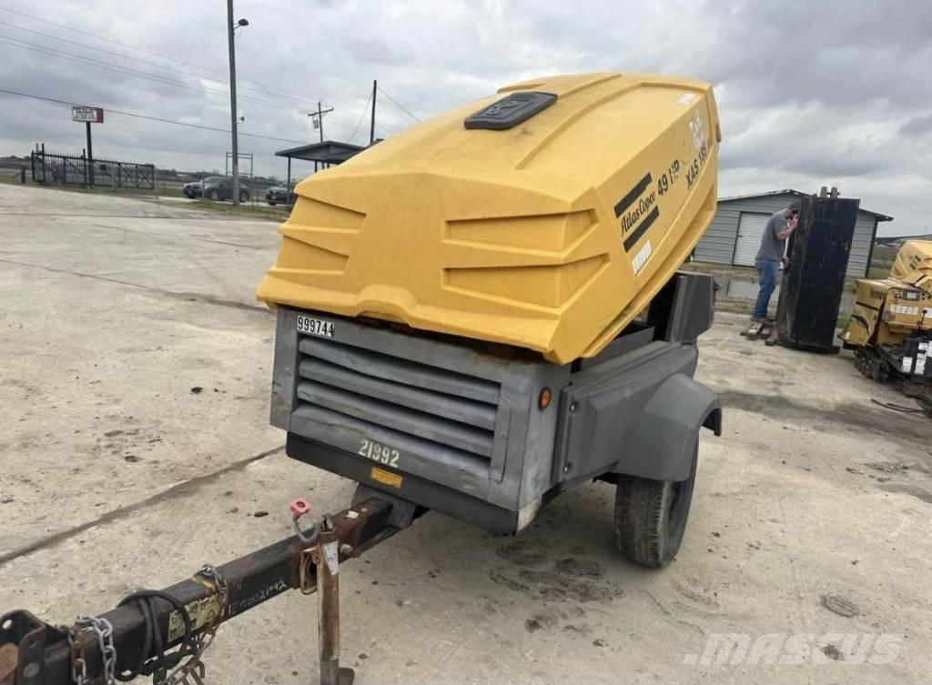 Atlas Copco 185 CFM Compressors