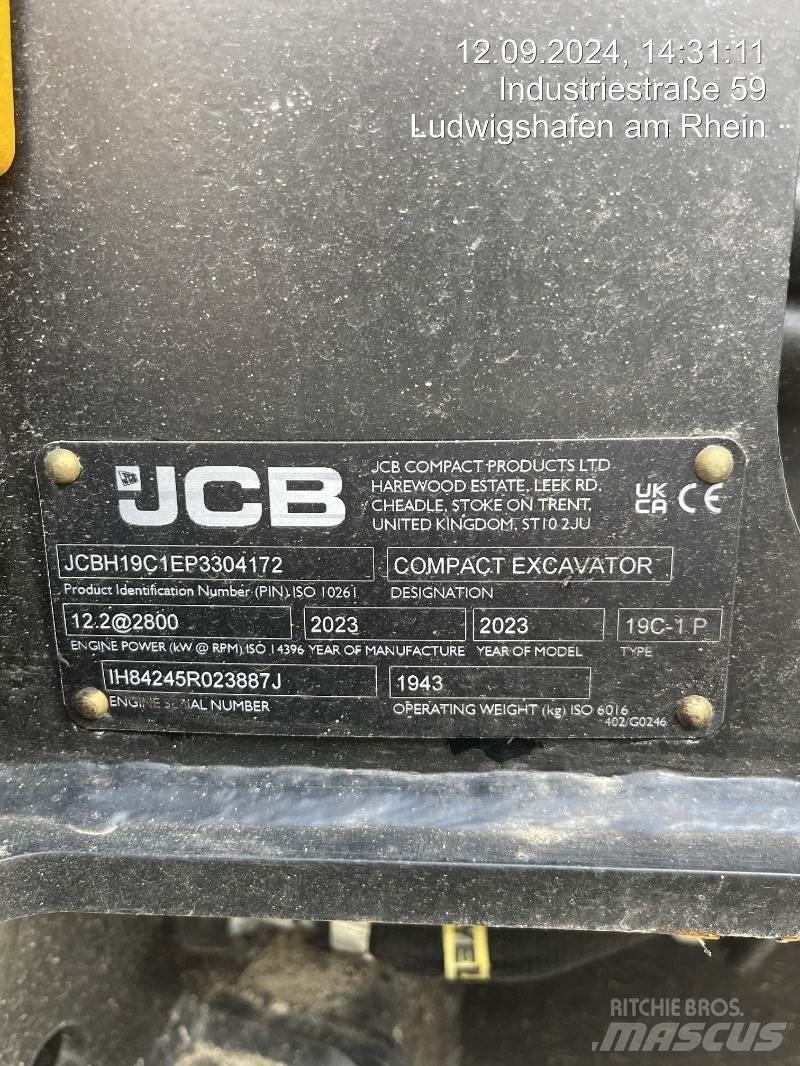 JCB 19C-1 Mini excavators < 7t (Mini diggers)
