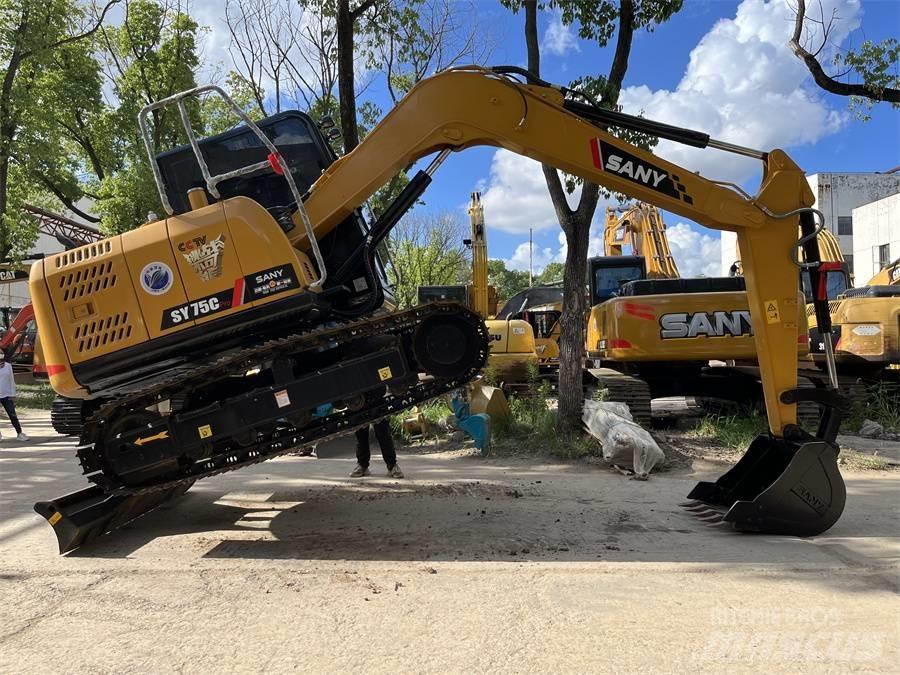 Sany SY75 Crawler excavators